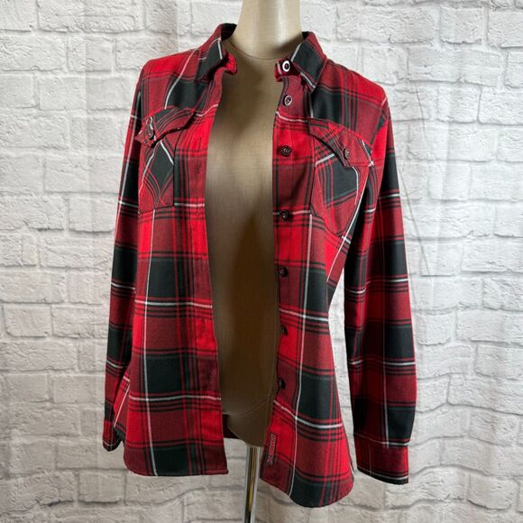 Dixxon Flannel Shirt The Texas Chainsaw Massacre 2020 Women's Medium Leatherface - Picture 5 of 10